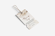 Hang Tag Mockup, a Product Mockup by MrLetters (Thumbnail 5 of 5)