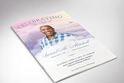 Heavenly Funeral Program Template, a Brochure Template by Four C Graphic (Thumbnail 8 of 10)