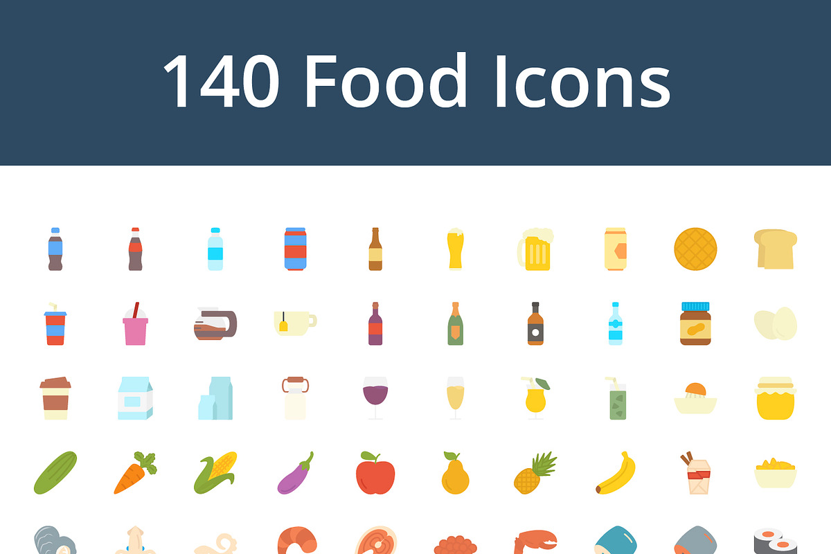 560 Flat Icons, an Icon by Maxim Cherednichenko (Photo 4 of 6)