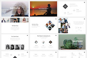 Saphhire Minimal PowerPoint, a Presentation Template by Graphicslide (Thumbnail 3 of 7)