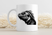 Bearded Dragon SVG - Lizard Clipart, an Illustration by YouniqueArtwork (Thumbnail 2 of 5)