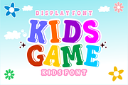 Rainbow Squash - Cute Playful Font, a Slab Serif Font by KiddoGlyphs Studio (Thumbnail 3 of 4)