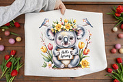 Animal Hello Spring PNG, an Illustration by DreamArtGraphic (Thumbnail 2 of 4)