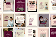 Coaching Canva Instagram Templates, a Social Media Template by Solana Creative Co. (Thumbnail 3 of 8)