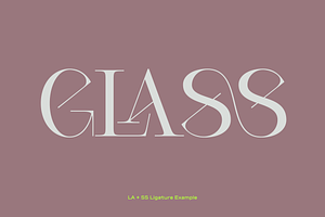 Cesso: Ligature Serif