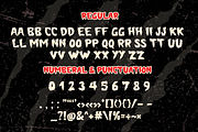 Gloomy Horror is a Halloween font, a Handwritten Font by Brown Cupple (Thumbnail 8 of 8)