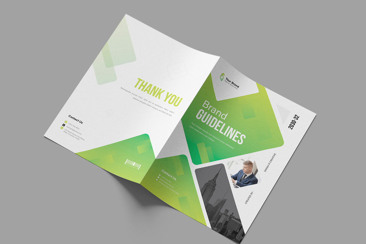 Brand Guidelines Template Design, a Brochure Template by White Graphic (Photo 11 of 11)