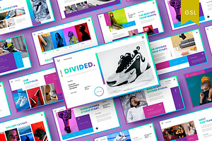 Divided - Business Google Slide, a Presentation Template by Dens Creative Studio
