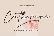 Catherine, a Script Font by Slex Studio (Thumbnail 1 of 12)