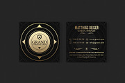 Iconic Gold And Black Business Card, a Business Card Template by Marvel (Thumbnail 4 of 6)