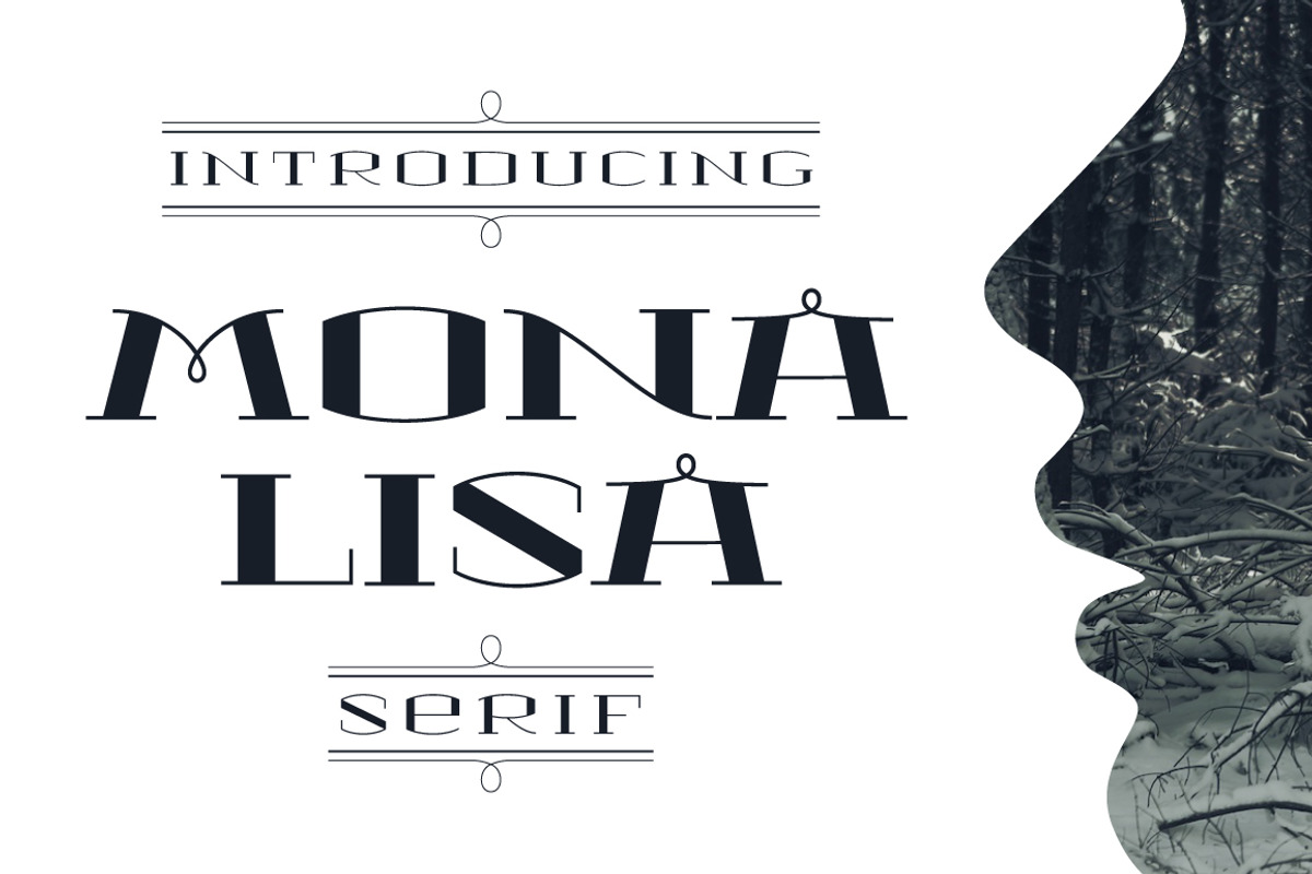 MONA LISA Serif Font Family