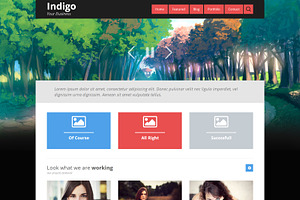 Indigo - Responsive Masonry