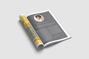 Annual Report Template, a Brochure Template by retrographix (Thumbnail 4 of 14)