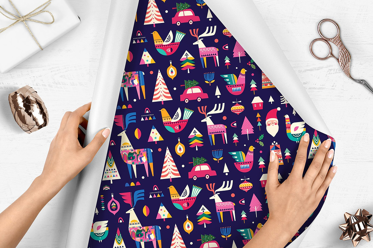 BEST CHRISTMAS BUNDLE 16 PRODUCTS, an Animal Illustration by MoleskoStudio (Photo 50 of 56)
