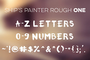 Ship's Painter Rough, a Symbol Font by Frisk Shop (Thumbnail 3 of 5)