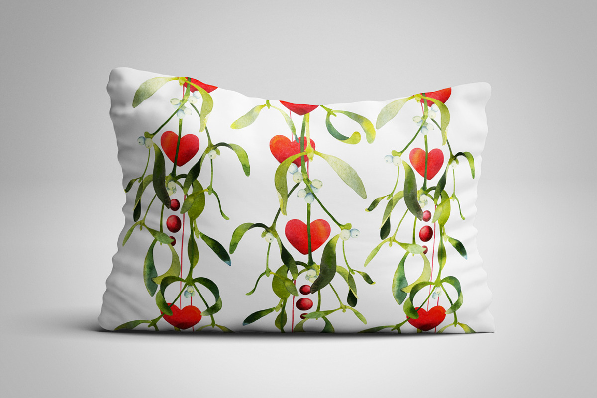 Mistletoe - watercolor illustrations, a Decorative Illustration by Color and Decor (Photo 5 of 6)