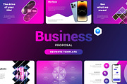 Business Clean Proposal, a Presentation Template by Evgeny Bagro (Thumbnail 1 of 7)