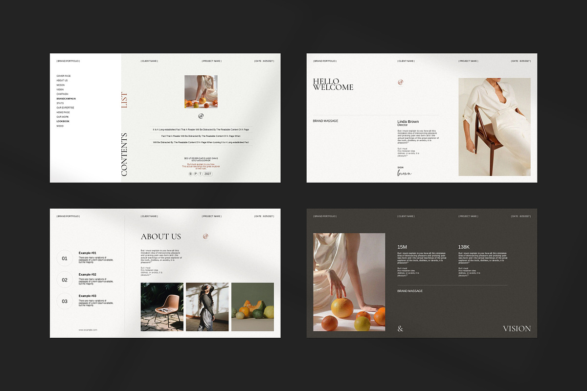 Brand Portfolio Presentation preview 2