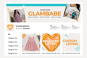 Y2k Etsy Shop Kit Template, a Branding & Logo Template by Anna Design Studio (Thumbnail 7 of 8)