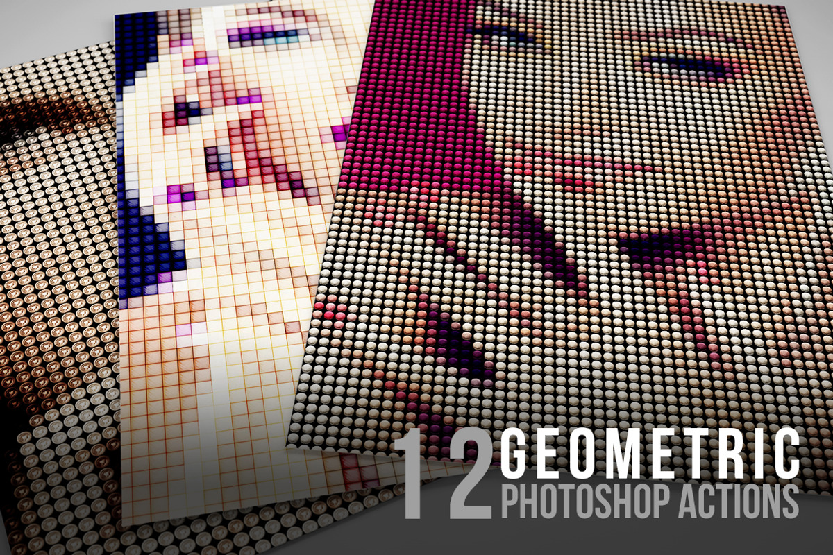 12 Geometric Photoshop Actions 02 preview 7
