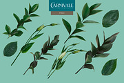Carnivale Floral Clip Art Collection, an Object Graphic by Eclectic Anthology (Thumbnail 18 of 21)