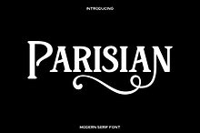 Parisian - Elegant Modern Serif