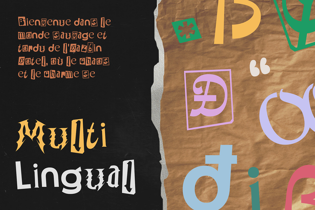 CS Colada – Collage Font, a Sans Serif Font by Craft Supply Co. (Photo 6 of 8)