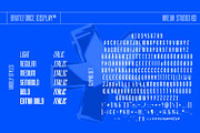Bruteforce Display, a Sans Serif Font by Kreuk Studio (Thumbnail 3 of 6)