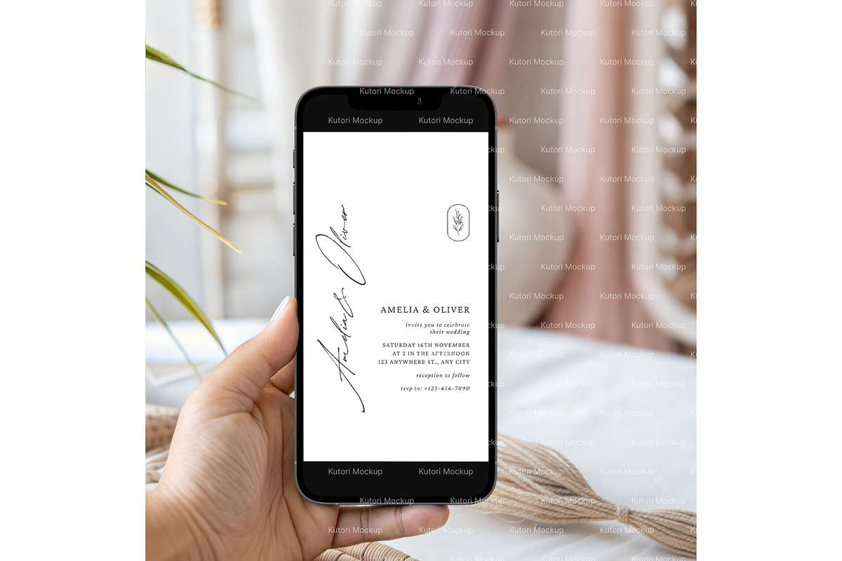 Handheld Phone Mockup Scene, a Product Mockup by MockupWizard (Photo 5 of 5)
