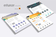 Enhancer Resumes, a Resume Template by kampkode (Thumbnail 1 of 3)
