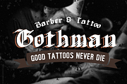 Groundage Gothic Blackletter, a Blackletter Font by Mofr 24 (Thumbnail 9 of 10)
