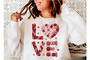 Love Valentines Png, Faux Yarn Valen, an Illustration by Designking (Thumbnail 5 of 6)