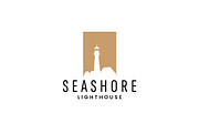 Seashore logo template illustration, a Branding & Logo Template by Dyn Studio (Thumbnail 1 of 2)