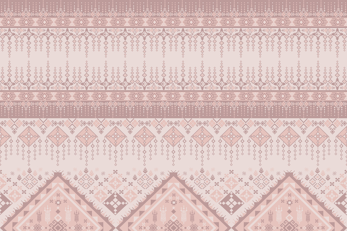 pink native pattern