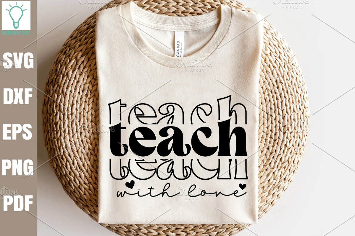 Boho Teacher SVG Bundle, Teacher SVG, a Graphic by Designer302 (Photo 12 of 17)