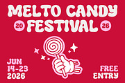 Melto Candy - Bold Display Font, a Font by Studio Moara (Thumbnail 9 of 13)