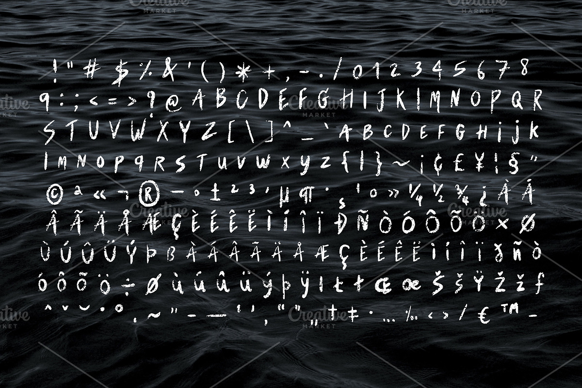 Sleepy Hollow Display Font, a Font by Nuchylee Photo (Photo 4 of 7)