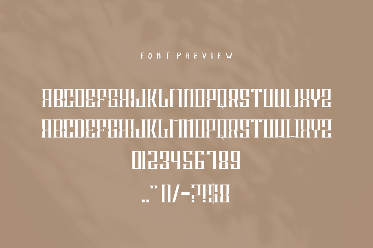 Anesiya - Font, a Serif Font by artchiles_design (Photo 4 of 5)