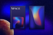Cosmic Gradient, a Texture Graphic by Olga Ryzychenko (Thumbnail 4 of 6)