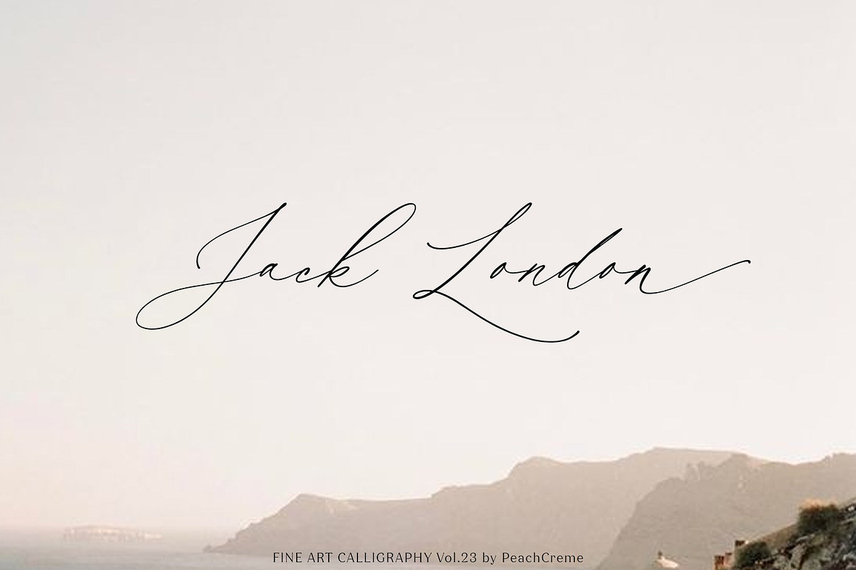 Dostoevsky // Fine Art Font SALE!!!, a Script Font by PeachCreme (Photo 9 of 14)