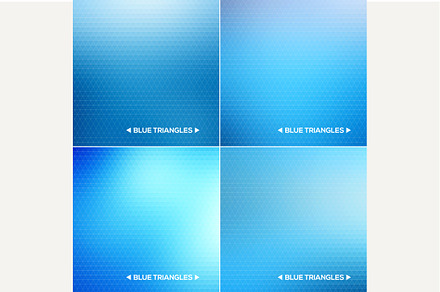 Abstract blue triangle backgrounds, a Wallpaper Graphic by Shanvood