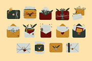 Cute Envelope Illustration, an Illustration by GravitaSign (Thumbnail 2 of 2)