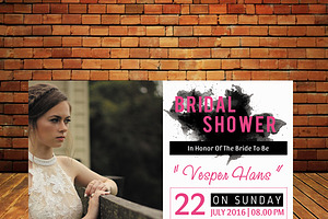 Bride Shower Card, an Invitation Template by Mariyana