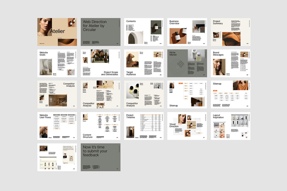 ATELIER / Web Direction Template, a Presentation Template by Circular (Photo 16 of 16)