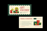 Christmas Gift Voucher, a Card Template by Neermana (Thumbnail 4 of 4)