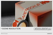 Duct tape & Box mockups, a Packaging Mockup by Creatoom (Thumbnail 7 of 12)