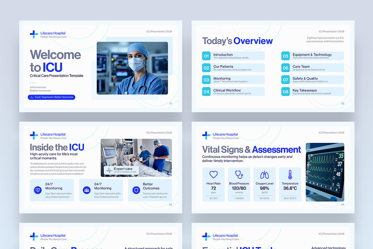 ICU Hospital Medical Presentation, a Presentation Template by BrandPacks (Photo 4 of 4)