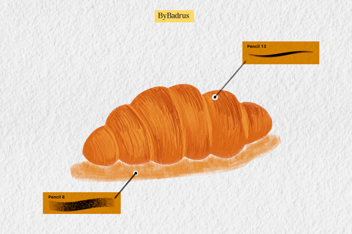 Coloring Pencil Procreate Brushes, a Brush Add-On by badrusblue (Photo 2 of 6)