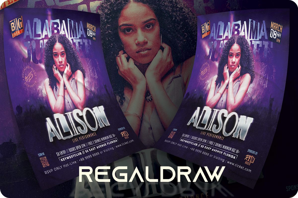 Music Concert Flyer, a Flyer Template by regalDRAW (Photo 2 of 3)