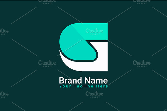 G letter logo design. Initial g logo preview 2